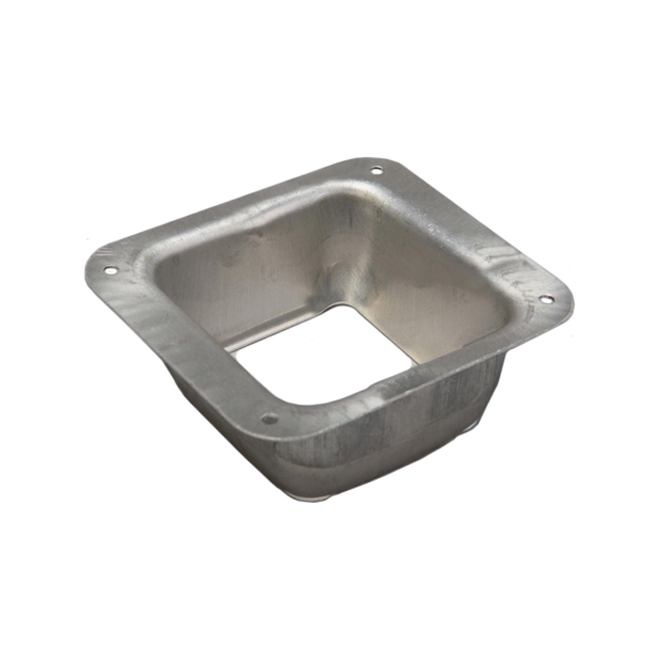 3"X3" B DROP OUTLET NATURAL